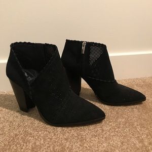 Vince Camuto Lamorna Perforated Pointy Toe Bootie